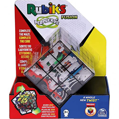 PERPLEXUS – LABYRINTHE JUNIOR ET RUBIK'S CUBE – Jeu de Casse-Tête Perplexus Rubik's 3x3 – Jouet Hybride Labyrinthe 3D et...