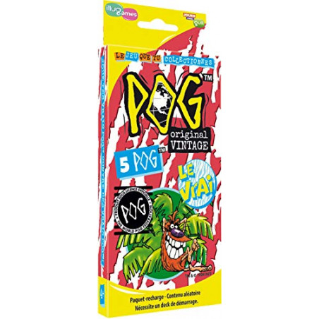 POG, L'original-Edition Vintage-Booster-Asmodee-Jeu de récré, Série 1