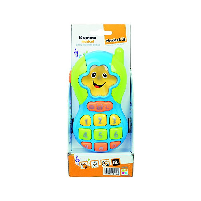 WDK Partner- Baby Telephone Musical, QF366-021
