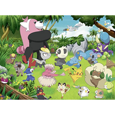 Ravensburger Puzzle Pokémon sauvages 300 pièces XXL, 13245
