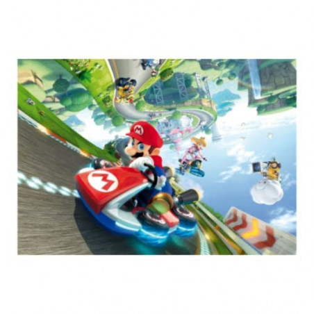 Winning Moves PUZZLE MARIO KART FUNRACER - 1000 pièces - Version française
