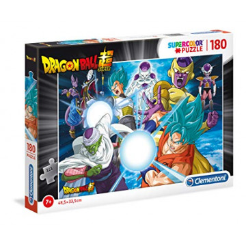 Clementoni- Supercolor Puzzle-Dragon Ball Super-180 pièces- 29762