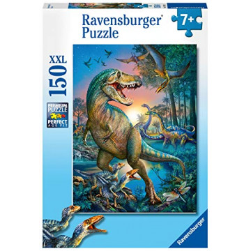 Ravensburger- Puzzle 150 pièces XXL Le Dinosaure géant Enfant, 4005556100521, Néant