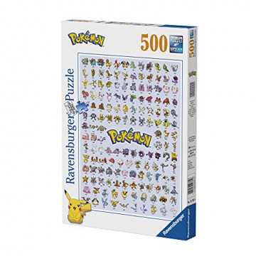 Ravensburger - Pokédex première génération - Puzzle 500 pièces - Puzzle Adultes - Premium Puzzle - dès 12 ans - 14781