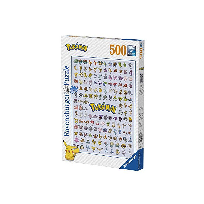 Ravensburger - Pokédex première génération - Puzzle 500 pièces - Puzzle Adultes - Premium Puzzle - dès 12 ans - 14781