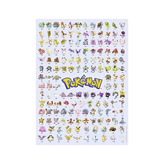 Ravensburger - Pokédex première génération - Puzzle 500 pièces - Puzzle Adultes - Premium Puzzle - dès 12 ans - 14781