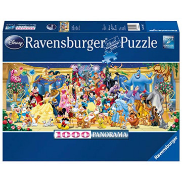 Ravensburger - Puzzle Adulte - Puzzle 1000 p - Photo de groupe Disney (Panorama) - Adultes et enfants dès 14 ans - Puzzle de...