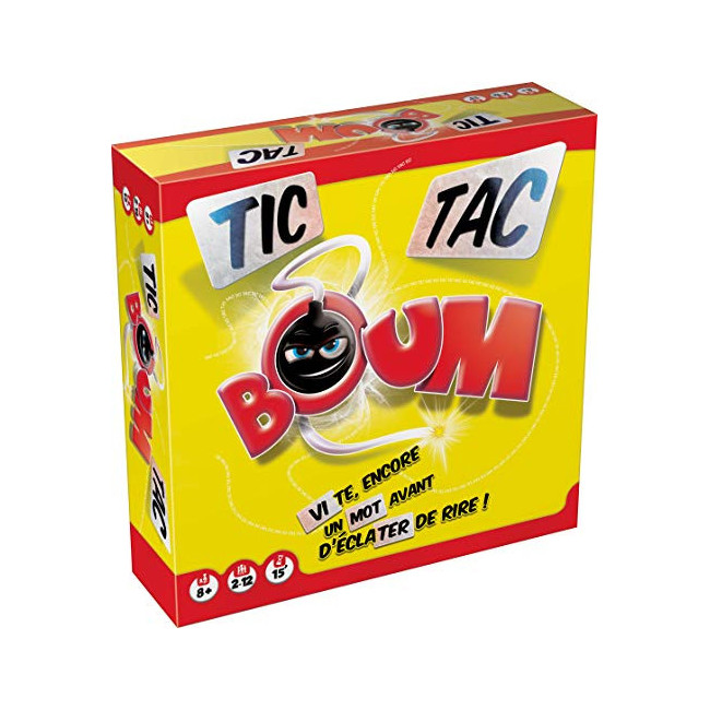 Tic Tac Boum - Asmodee - Jeu de société - Jeu de mots