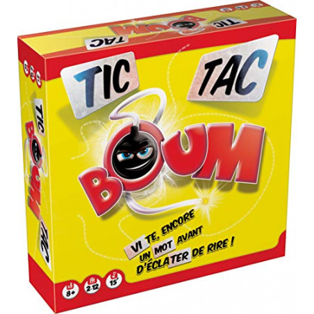 Tic Tac Boum - Asmodee - Jeu de société - Jeu de mots