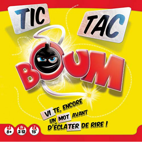Tic Tac Boum - Asmodee - Jeu de société - Jeu de mots
