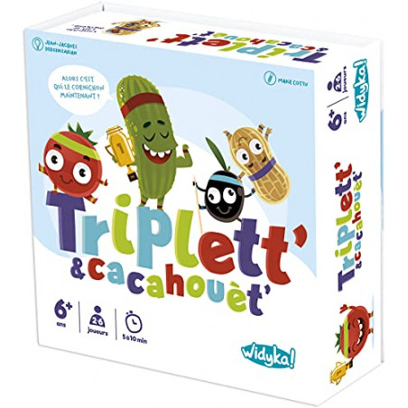Widyka! - Jeu Triplett’ & Cacahouèt’ - Jeu de Société - Jeu d'Ambiance