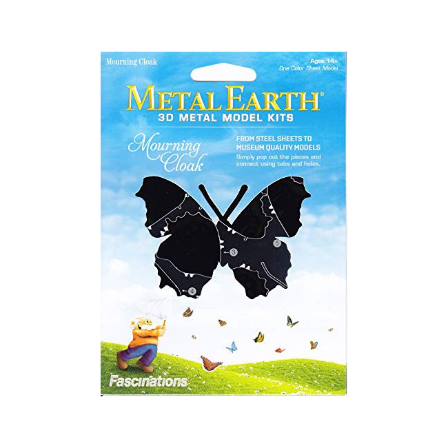 Metal Earth- Maquette Papillon Cape de deuil, MMS126