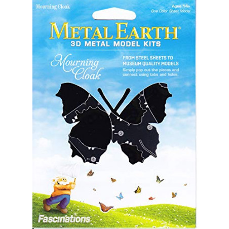 Metal Earth- Maquette Papillon Cape de deuil, MMS126