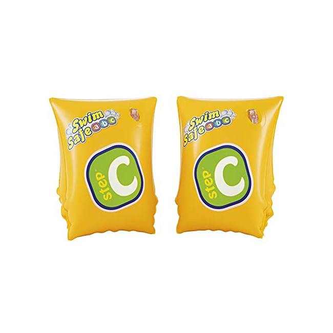 Bestway - Brassards gonflables Swim Safe étape C, 25 x 15 cm