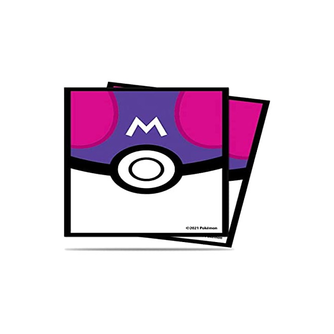 Master Ball Manchons de protection pour plateau de balle Pokémon 65 ct