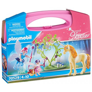 PLAYMOBIL 70529 Valisette Fées et licorne - Magic- Le palais de princesses- valisette licorne