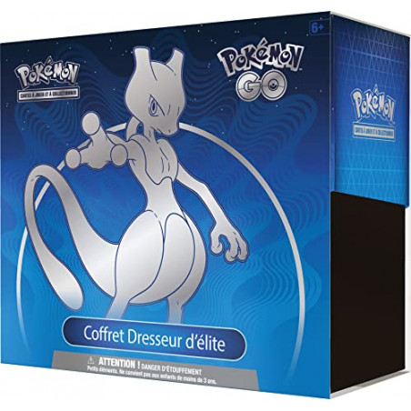 Pokémon GO01 : Coffret Mewtow Dresseur d'Élite |Cartes à Collectionner | A partir de 6 Ans, POKGOELI01