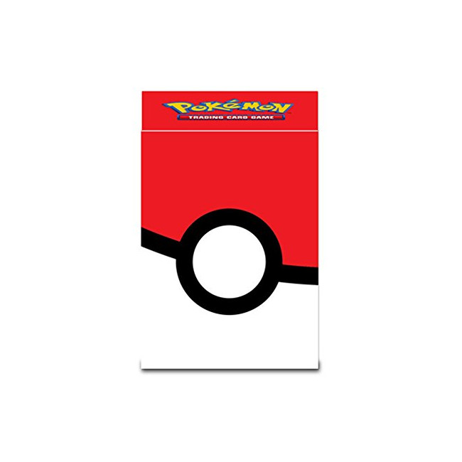 Pokémon 14574 boîte de rangement pour jeux de cartes, décor Pokéball