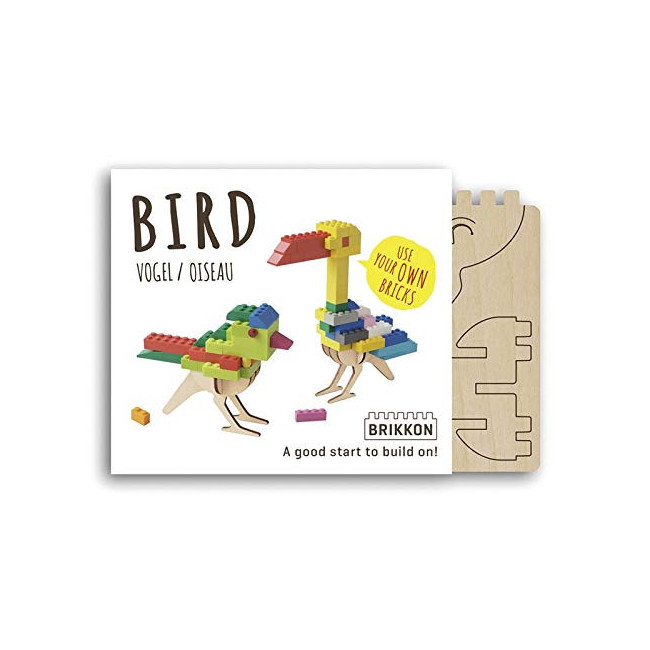 Brikkon BK-1601-INT Oiseau Bois