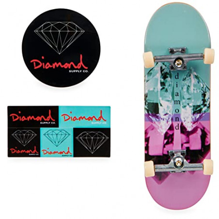 FINGER SKATE - TECH DECK - PACK 1 FINGER SKATE - Authentique Finger Skates 96 mm A Personnaliser - 6028846 - Jouet