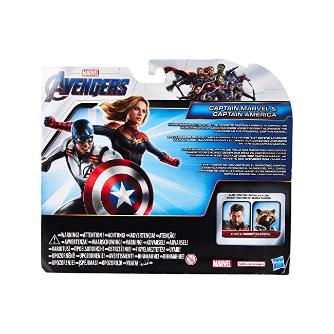 Pack figurines Avengers Captain America