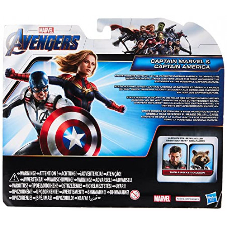 Pack figurines Avengers Captain America