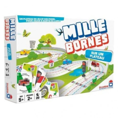 Dujardin Jeux - Mille Bornes - Le Grand Classique Plateau