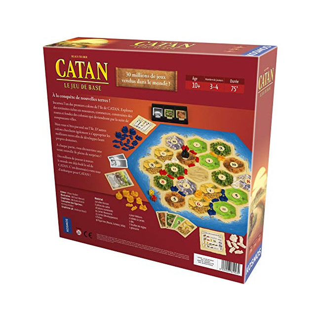 Catan - Asmodee - Jeu de société - Jeu de conquête