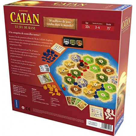 Catan - Asmodee - Jeu de société - Jeu de conquête