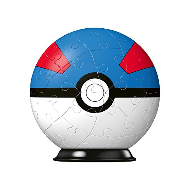 Ravensburger- Puzzles 3D 54 pièces-Super Ball/Pokémon Enfant, 4005556112654