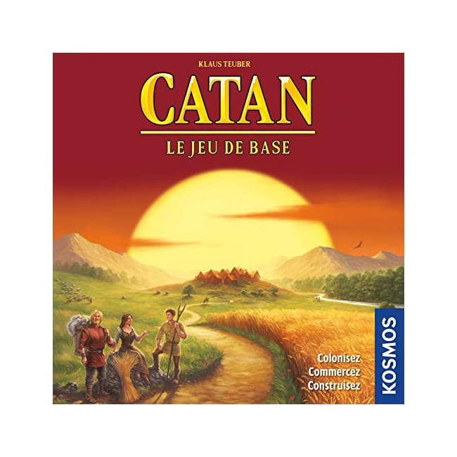 Catan - Asmodee - Jeu de société - Jeu de conquête