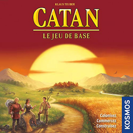 Catan - Asmodee - Jeu de société - Jeu de conquête