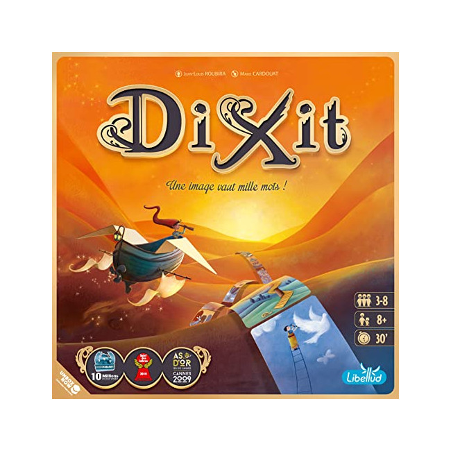 Libellud | Dixit - Édition 2022 | Unbox Now |Jeu de société | À partir de 8 ans | 3 à 8 joueurs | 30 minutes