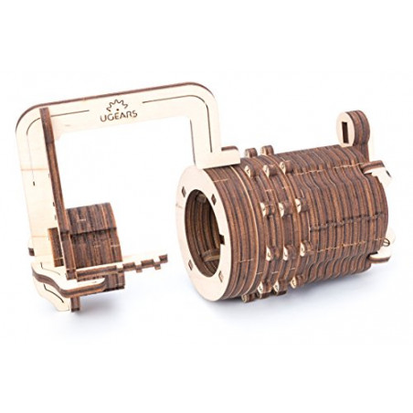 UGEARS Mechanical Model Combination Lock Serrure a Combinaison, UG70017