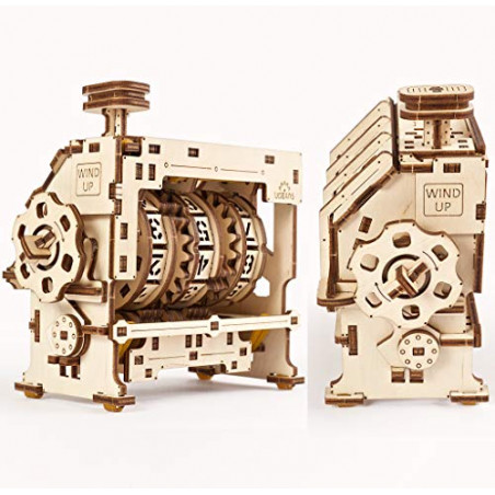 UGEARS STEM Jouets Puzzle 3D - Maquette en Bois à Construire - Maquette Bois - Puzzle 3D Bois avec Application -