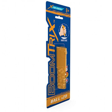 Goliath- Boomtrix 20x Balles Refill, 380605.024, Bleu