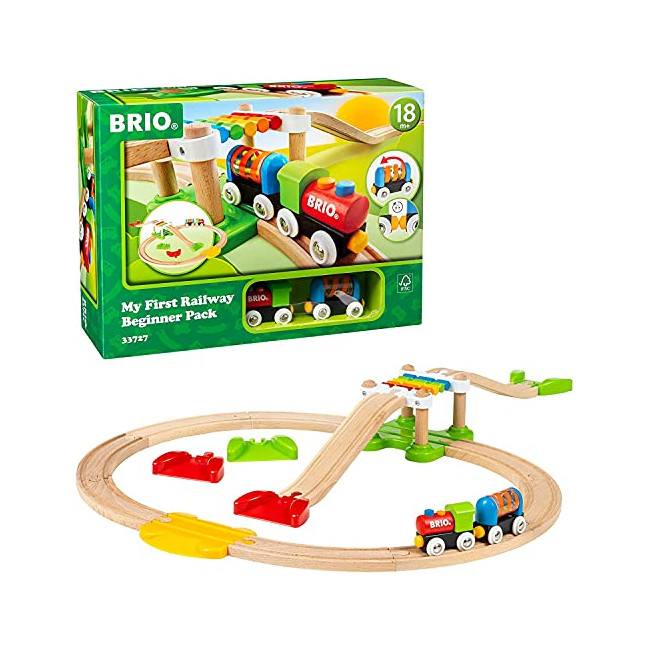 BRIO - 33727 - Jouet De 1er Age - Mon Premier Circuit De Découverte