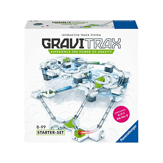 Ravensburger - Gravitrax - Starter Set - 27597 - Jeu de construction STEM - Circuits de billes créatifs - 122 pièces -