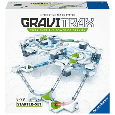 Ravensburger - Gravitrax - Starter Set - 27597 - Jeu de construction STEM - Circuits de billes créatifs - 122 pièces -