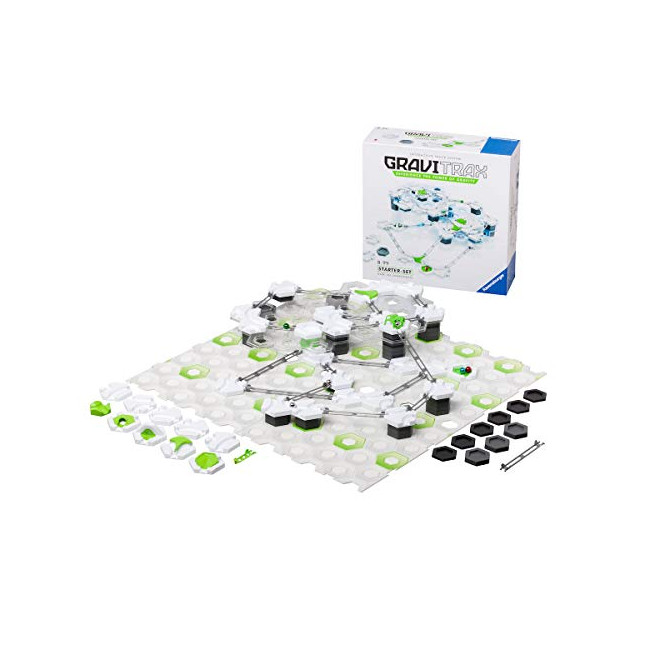 Ravensburger - Gravitrax - Starter Set - 27597 - Jeu de construction STEM - Circuits de billes créatifs - 122 pièces -