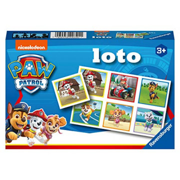 Ravensburger - Jeu Educatif - Loto- Pat'Patrouille - Un premier jeu éducatif mêlant observation , association et