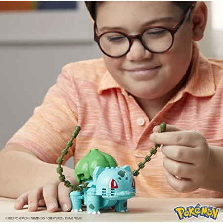 Mega Construx Pokemon Bulbizarre à construire, jeu de briques de construction, 175 pièces, pour enfant dès 7 ans, GVK83