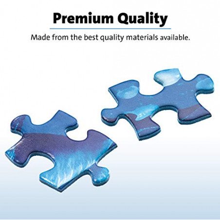 Ravensburger- Puzzle 100 pièces XXL-Licorne Scintillante (Collection Paillettes) Enfant, 4005556129805