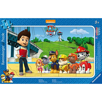 Ravensburger - Puzzle cadre 15 p - Pat'Patrouille - Dès 3 ans - 06124