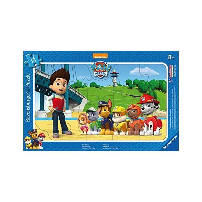 Ravensburger - Puzzle cadre 15 p - Pat'Patrouille - Dès 3 ans - 06124