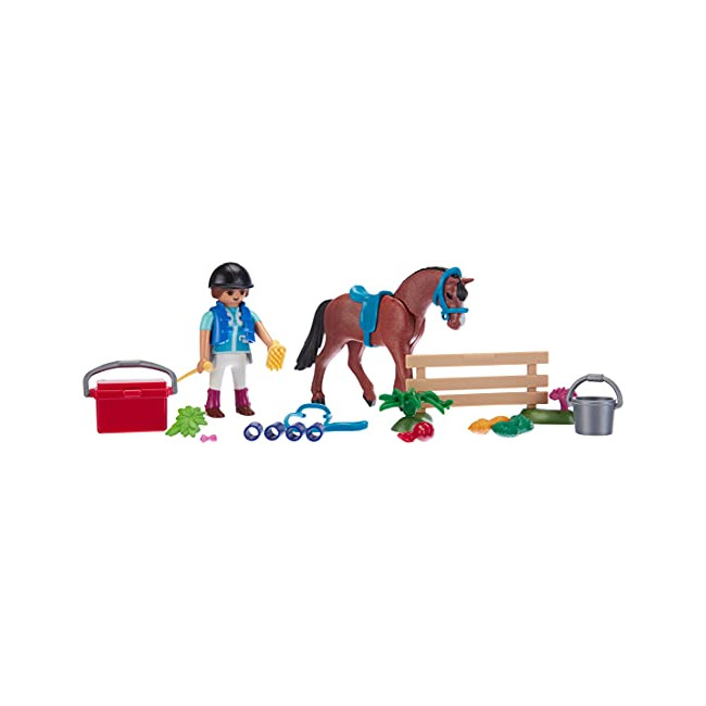 Playmobil Set Cadeau Cavalière Multicolor 70294