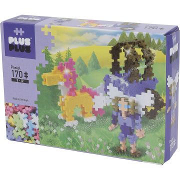 Plus Plus - Boite à thème : Petit carrosse - 170 pièces pastel