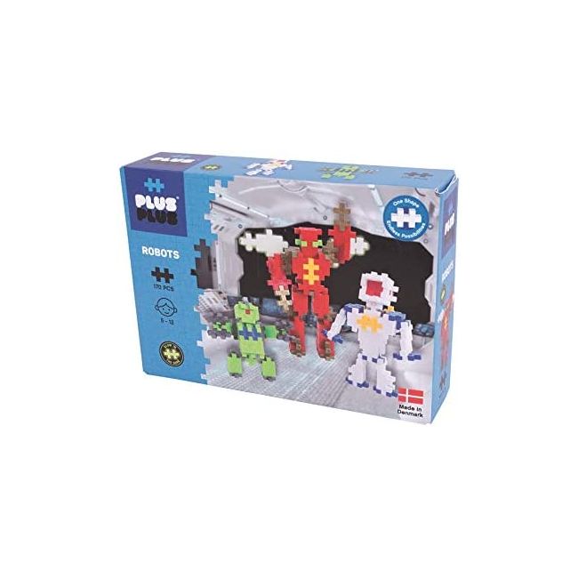 Plus Plus - Boite à thème : Robot-170 pièces basique