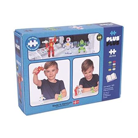 Plus Plus - Boite à thème : Robot-170 pièces basique