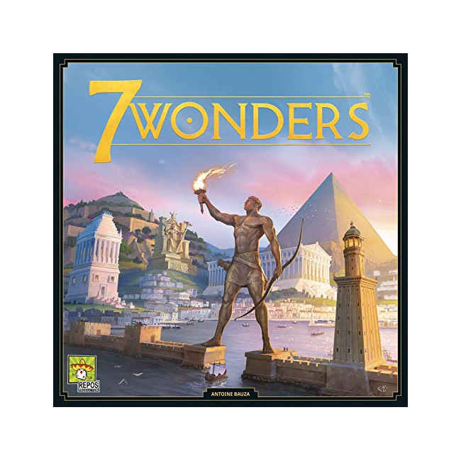 Repos Production | 7 Wonders - Nouvelle version 2020 | Unbox Now | Jeu de société | À partir de 10 ans | 3 à 7 joueurs |